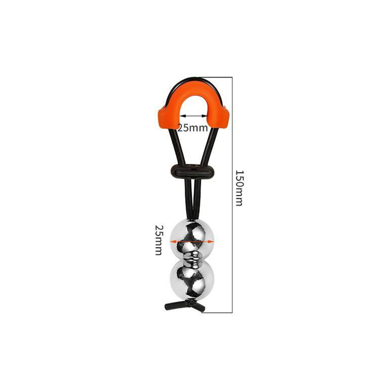 मेटल पेनिस स्ट्रेचर-डुअल-बॉल (φ25मिमी)