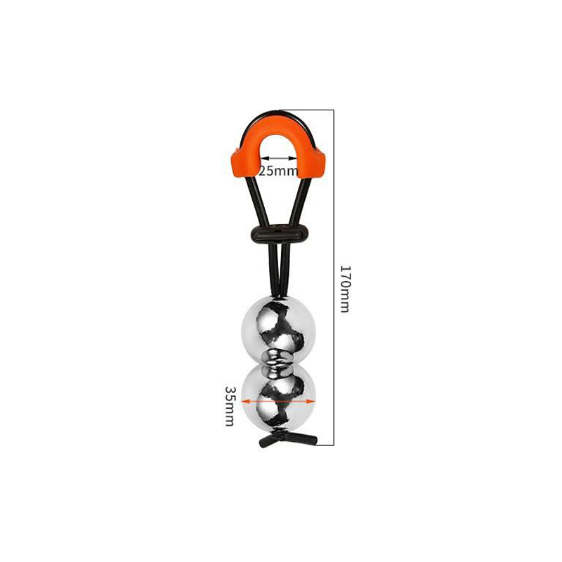 मेटल पेनिस स्ट्रेचर-डुअल-बॉल (φ35मिमी)